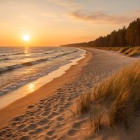 Plage Contis : joyau sauvage des Landes